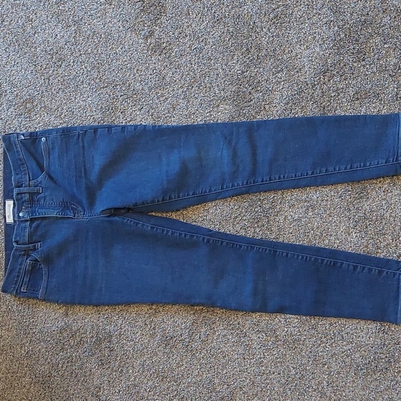 Madewell 9" Mid-Rise Skinny Blue Jeans size 29 - Picture 5 of 8